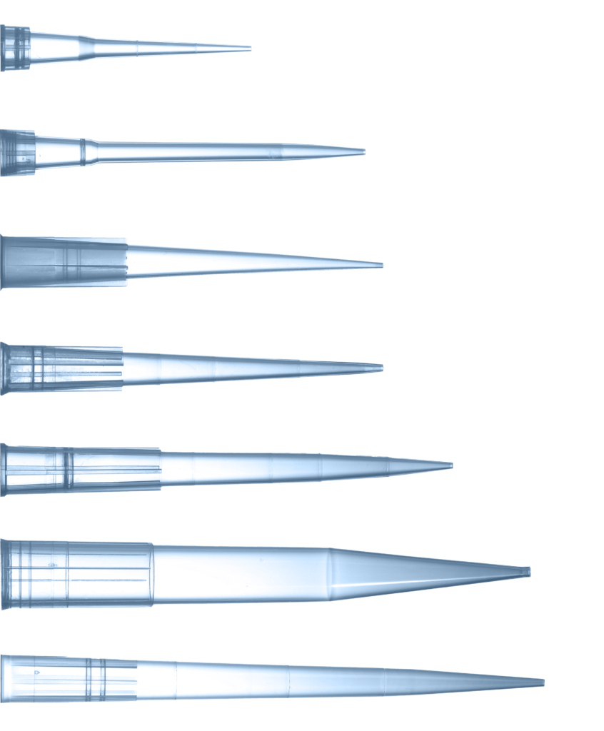Pipette Tips, made of PP, come in bulk resealable zip-lock bags, ensuring contamination and dust-free storage. They can be manually loaded into empty boxes. Abdos polyethylene pouches are recyclable_Lab_Technologies