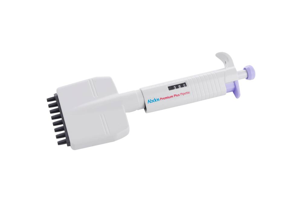 Premium Plus 8-Channel Adjustable Multichannel Pipette_Lab Technolohies