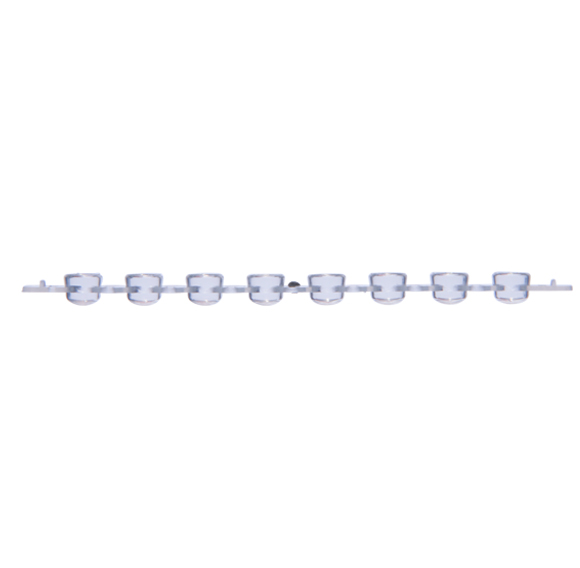 AmpQlear PCR 8 Strip Caps, PP_Lab Technologies