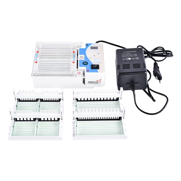 ABDOS Mini EP Horizontal Gel Unit with Inbuilt Power Supply_Lab Technologies