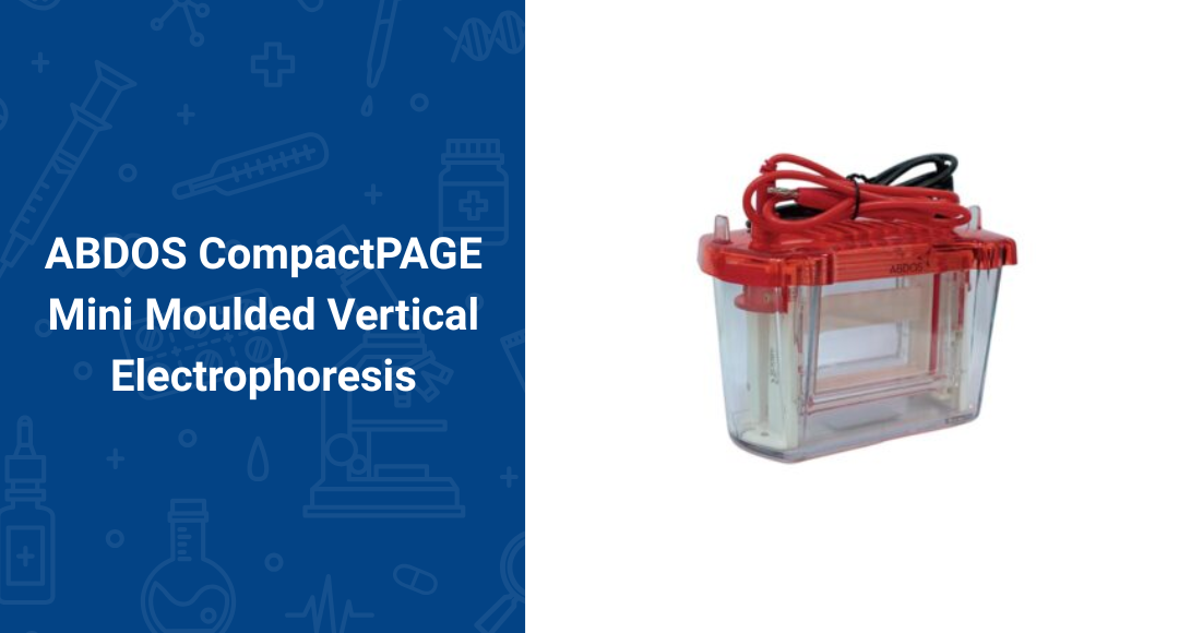 Electrophoresis System 3 ABDOS CompactPAGE Mini Moulded Vertical Electrophoresis