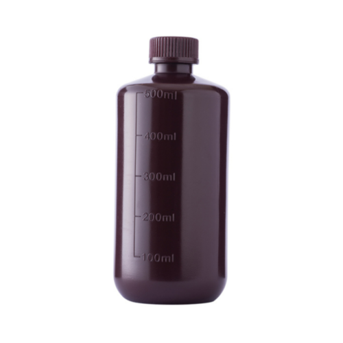 Amber Narrow Mouth Bottle, HDPE Lab Technologies Amber Narrow Mouth Bottle, HDPE Lab Technologies