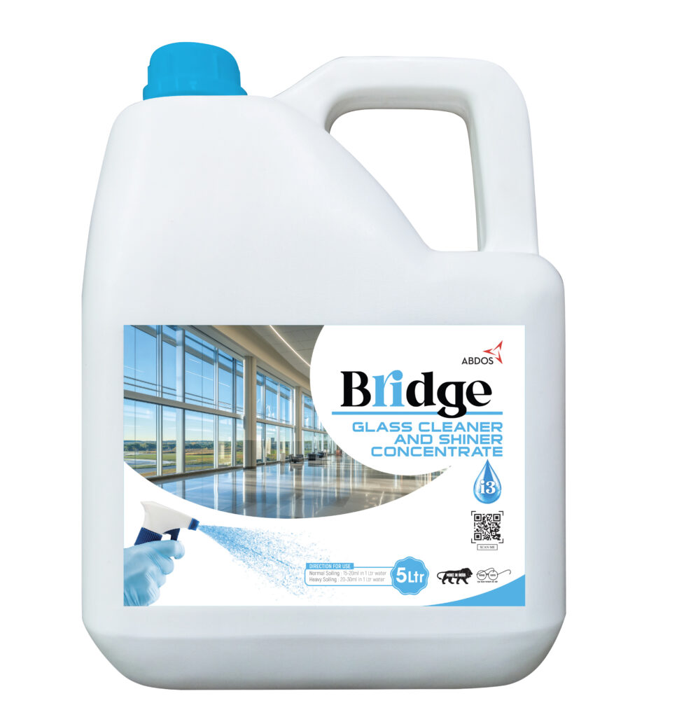 Bridge glass Cleaner for Healthcare